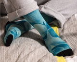 Ocean Blue Sock - KIBO