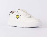 KIBO X THE FRENCH GIRL - Recycled Leather Sneakers - KIBO