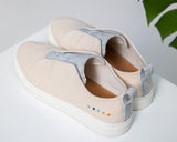 Recycled Canvas Slip-On in SLATE GREY (For Him & Her) - KIBO