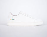 SYDNEY | Classic Recycled Leather sneakers in White - for him & her