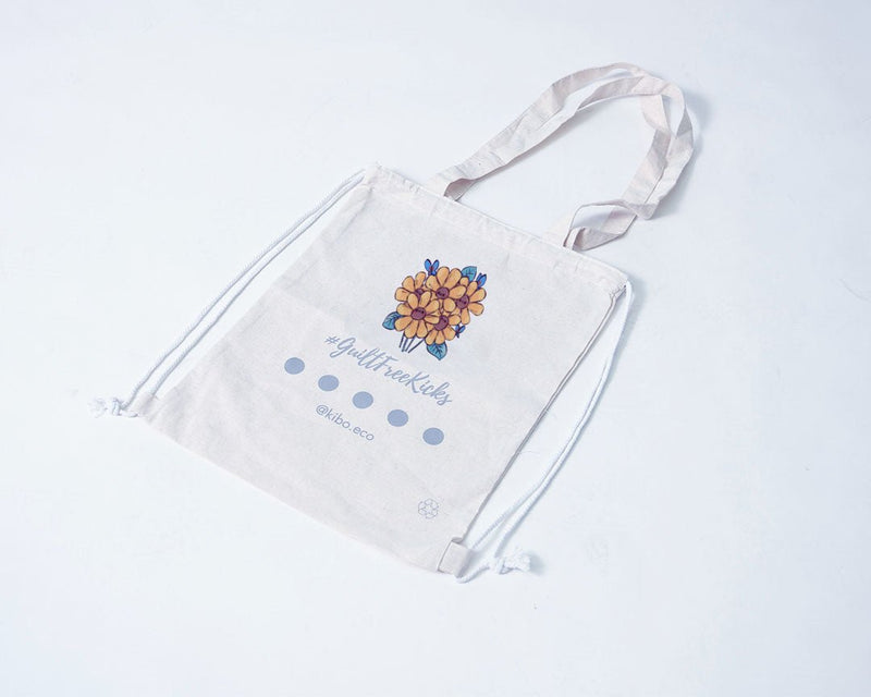 Customised Recycled Canvas Tote bag - KIBO