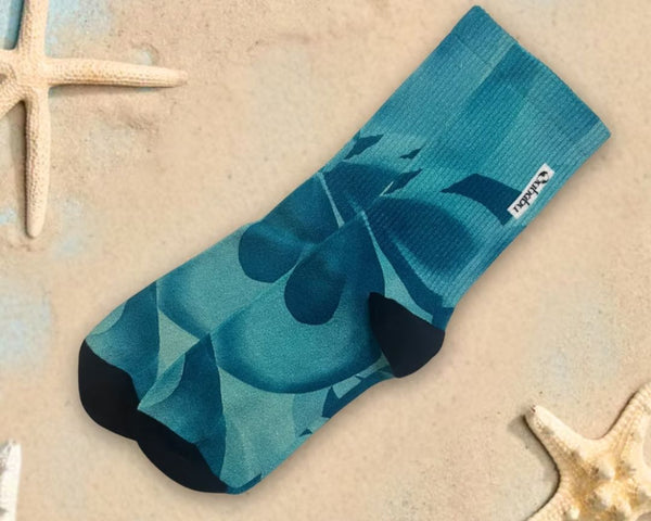 Ocean Blue Sock - KIBO