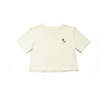 BLOOM WITH GRACE - Cropped Tee - KIBO